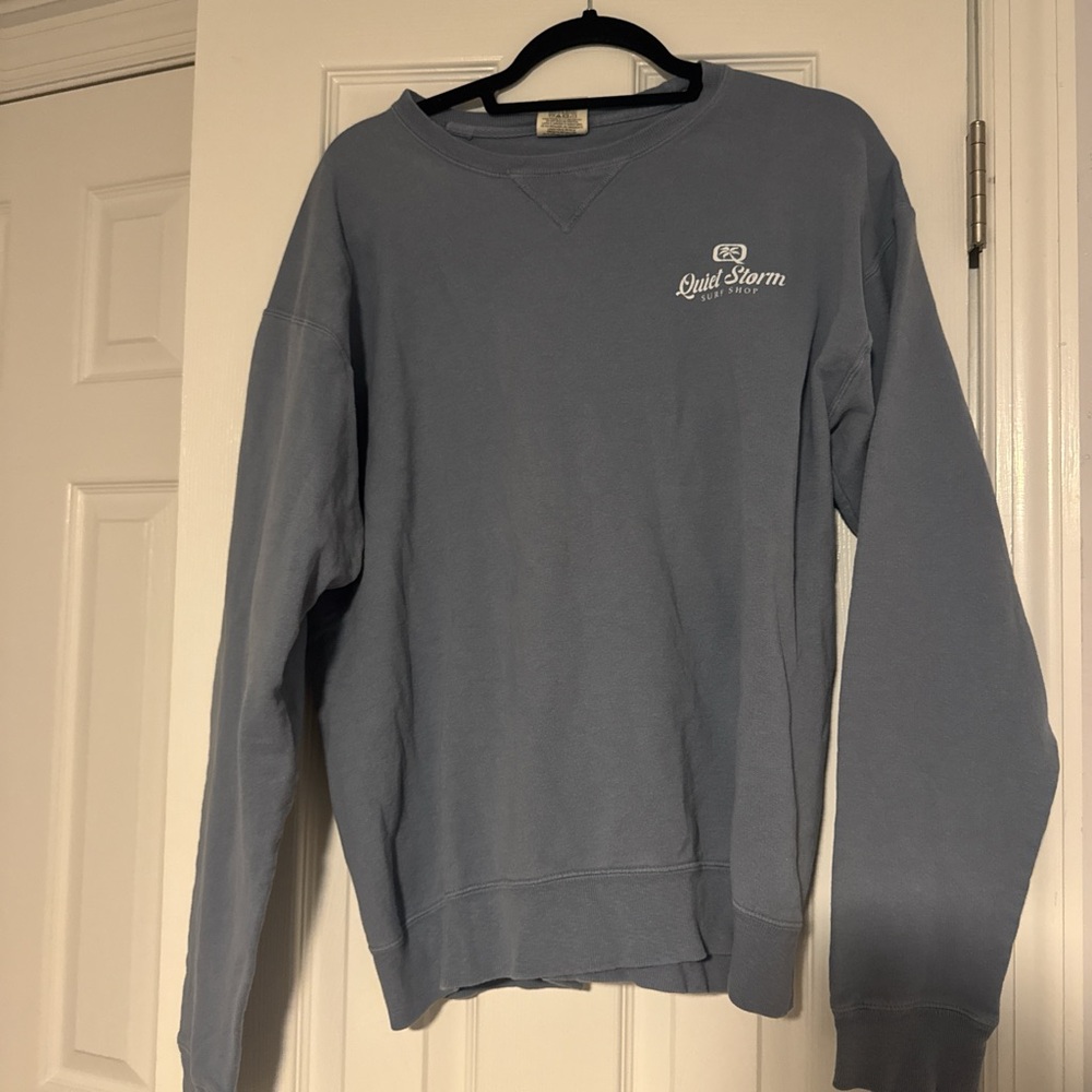 Blue crewneck